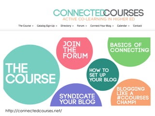 http://connectedcourses.net/
 