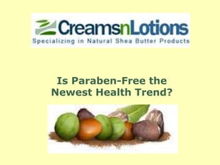 Is Paraben-Free the Newest Health Trend? 