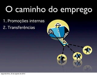 Dedique
tempo para
   “caçar”
 