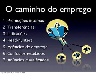 Currículo diz
QUEM VOCÊ É
 