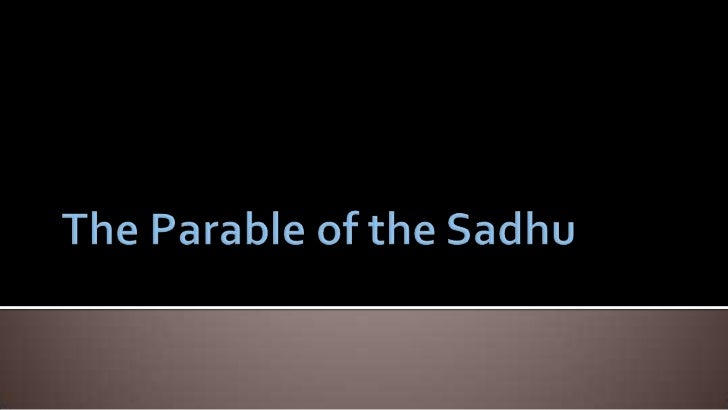 Parable of the Sadhu