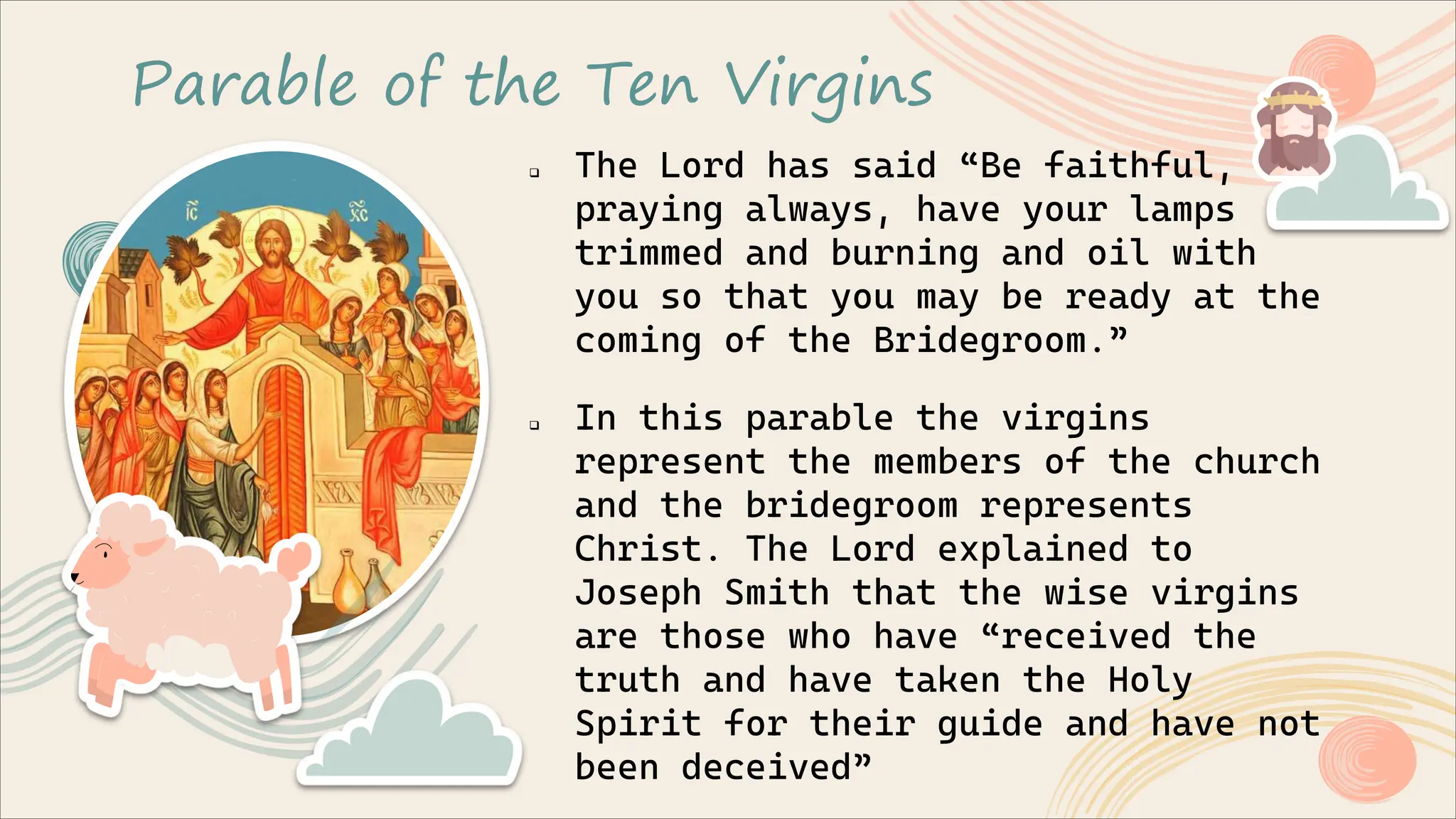 Parables-of-Jesus11. PARABLES OF THE TEN VIRGINS | PPT