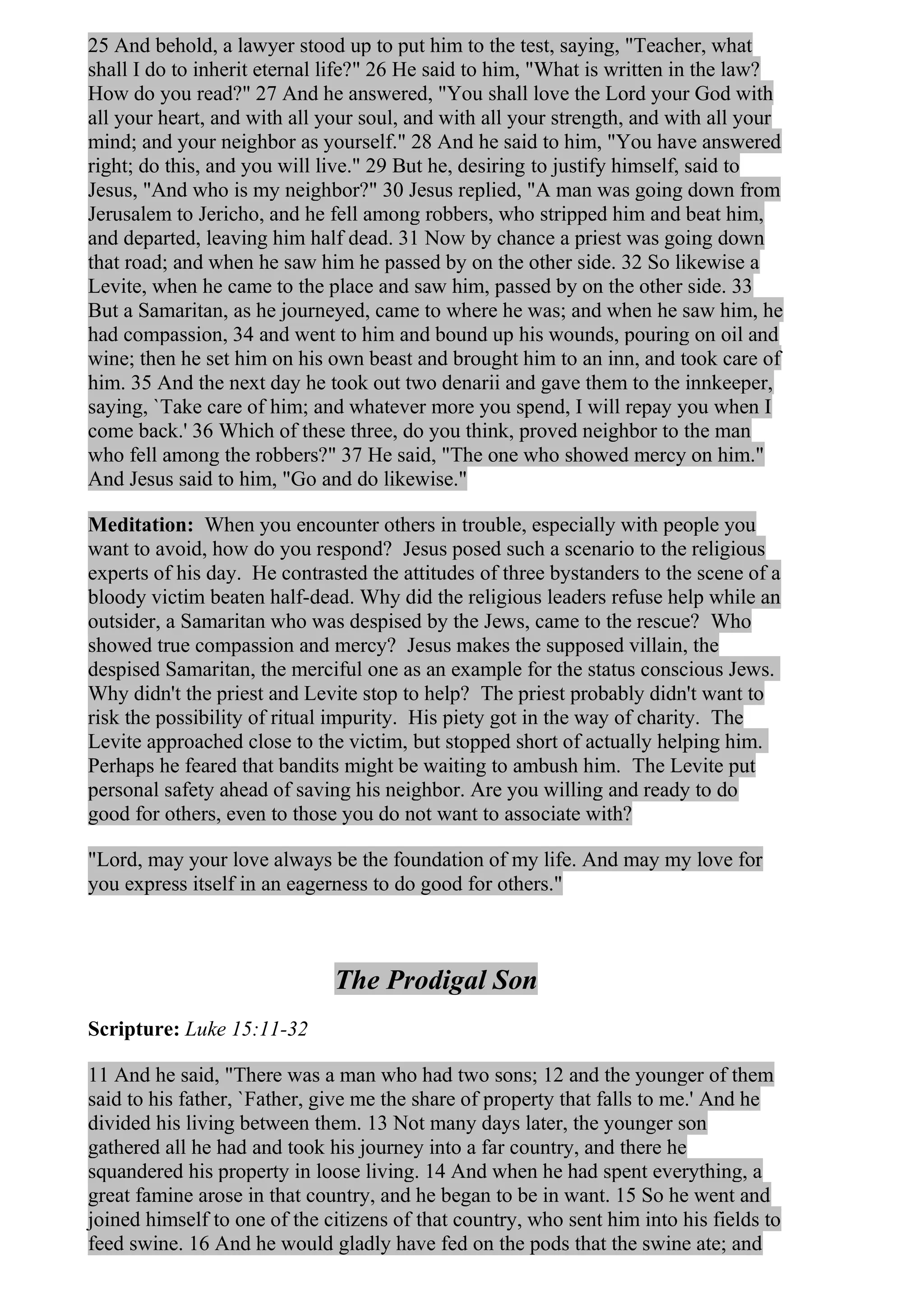 Short Parables Examples Parables effing parables | DOCX