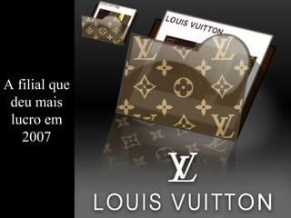 A filial que deu mais lucro em 2007 43% 