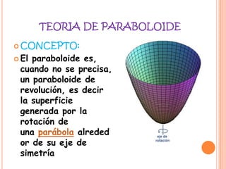 Paraboloide 5to Semillas de Fè | PPTX