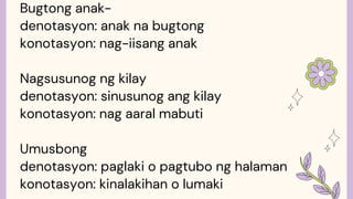 Summary In Tagalog FILIPINO,9 PARABULA SUMMARY AND DEFINITION | PDF