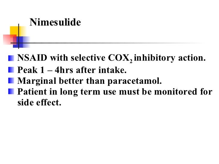 paracetamol long use term Paracetamol