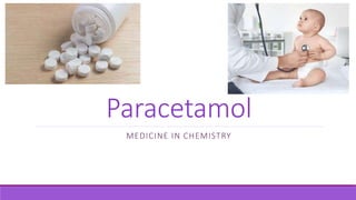 Paracetamol
MEDICINE IN CHEMISTRY
 