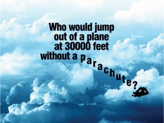 Parachute people slide show