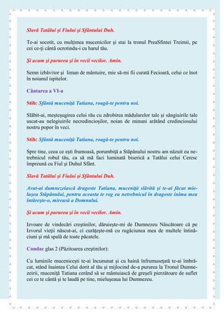 Paraclisul Sfintei muceniţe Tatiana | PDF