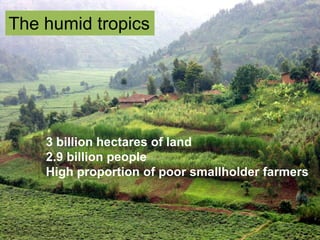 Humidtropics and participatory agricultural research