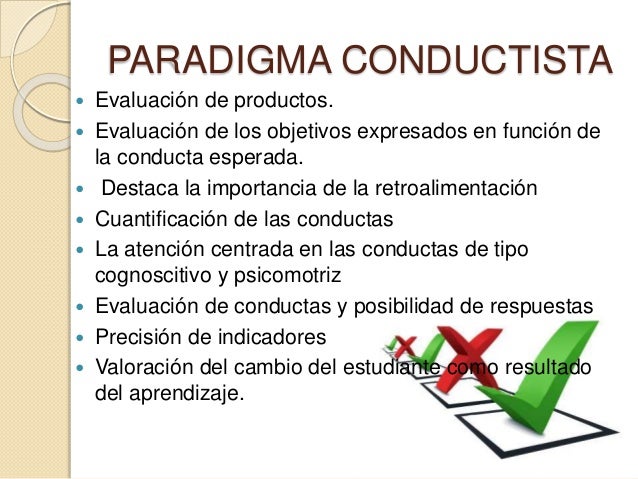 Paradigma conductista
