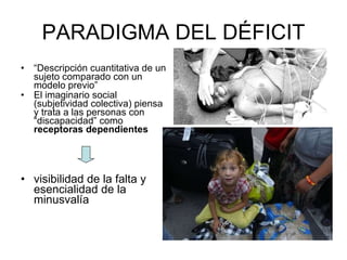 PARADIGMA DEL DÉFICIT ,[object Object],[object Object],[object Object]