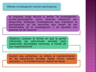 Método Investigación-acción-participanteMétodo Investigación-acción-participante
 