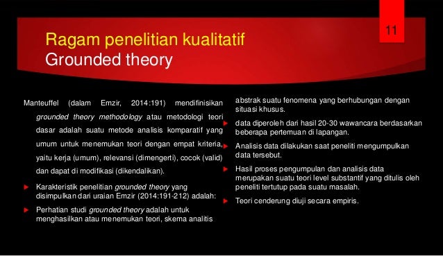 Paradigma & ragam penelitian kualitatif