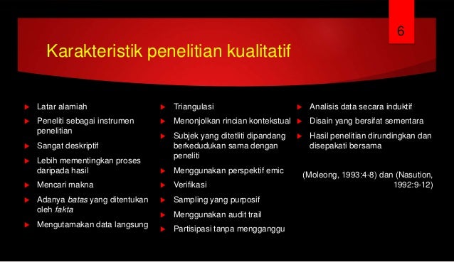 Paradigma & ragam penelitian kualitatif