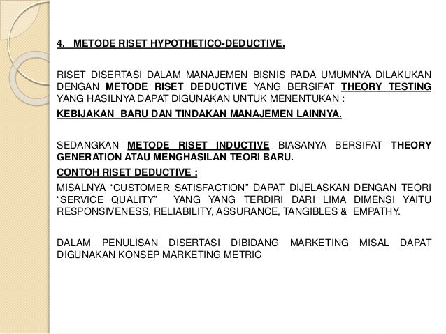 Paradigma riset kuantitatif manajemen bisnis