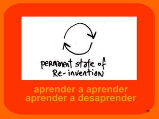 aprender a aprender aprender a desaprender 