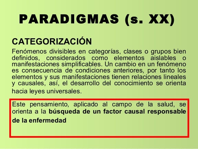 Paradigmas de enfermeria