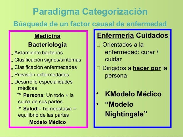 Paradigmas de enfermeria