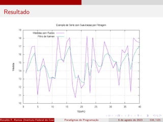 Resultado
Ronaldo F. Ramos (Instituto Federal do Ceará) Paradigmas de Programação 6 de agosto de 2023 116 / 121
 