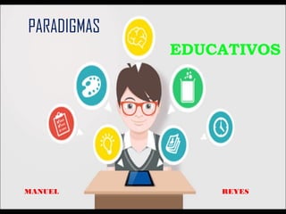 PARADIGMAS
EDUCATIVOS
MANUEL REYES
 