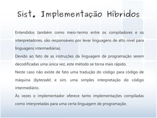 Paradigmas de Linguagem | PDF