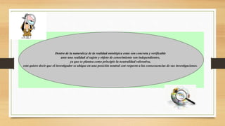  UCE Paradigma positivista