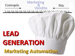 LEADLEAD
GENERATIONGENERATION
Marketing AutomationMarketing Automation
 