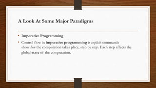 PARADIGM IT.pptx | Programming Languages | Computing