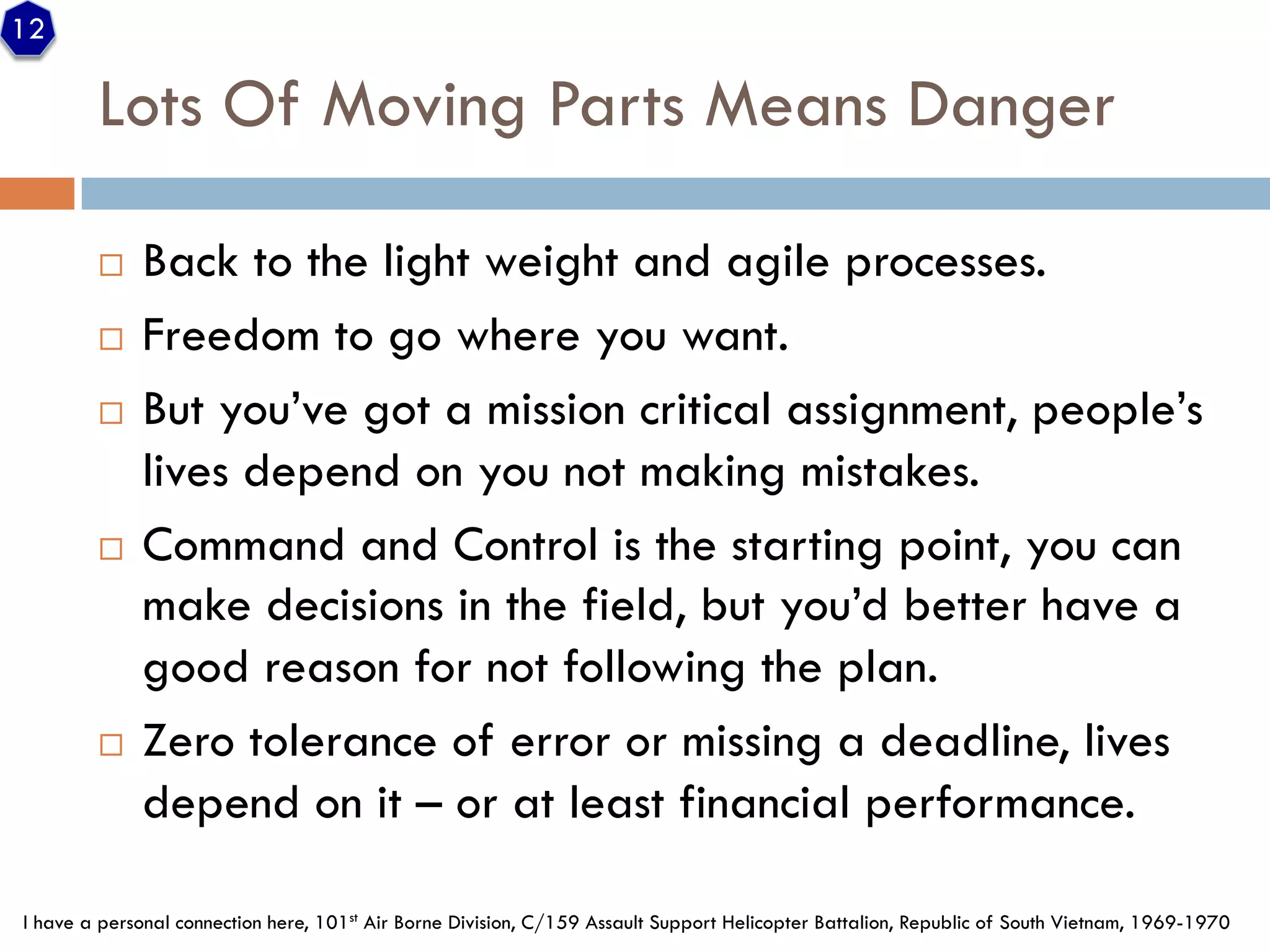 Paradigm of agile project management (update)
