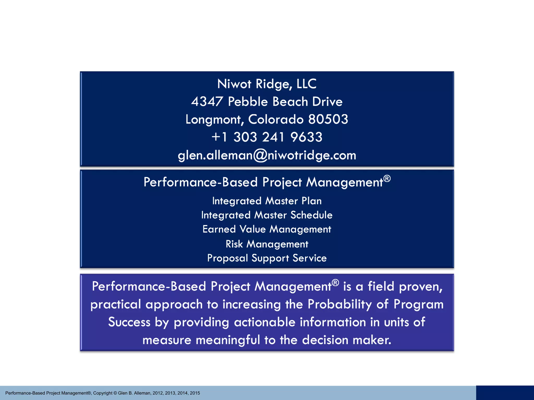 Paradigm of agile project management (update)
