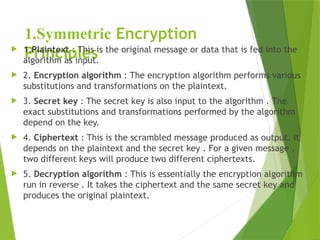 PARADIGM OF NETWORK SECURITY -UNIT 2 encryption.pptx