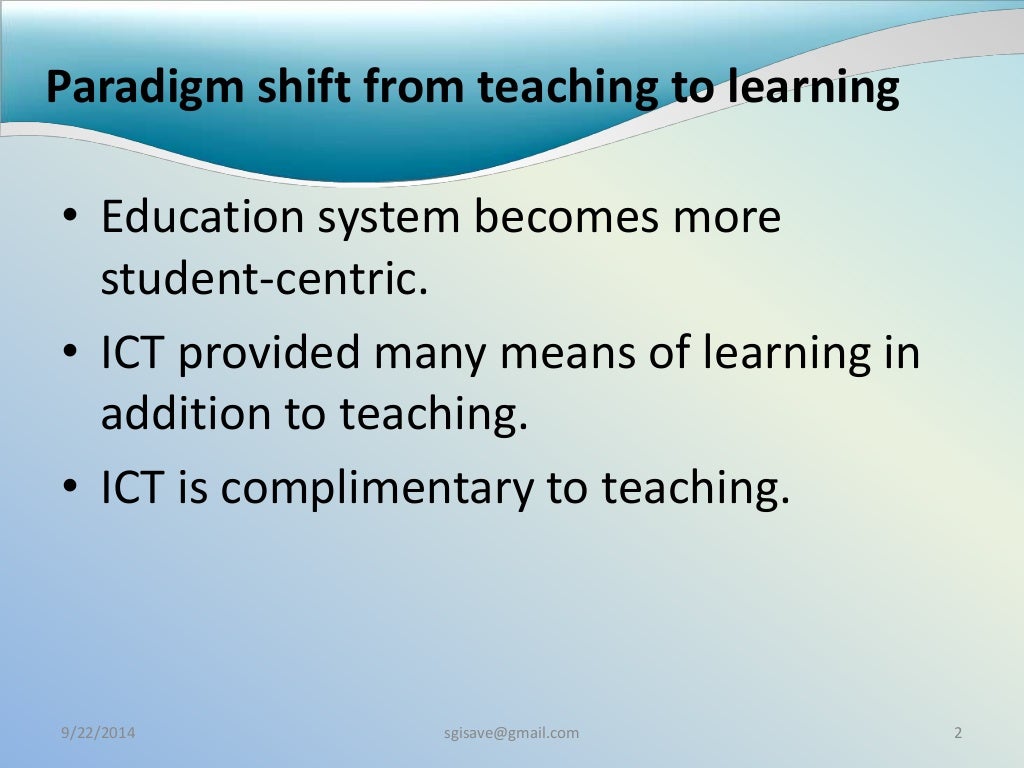 paradigm shift activities paradigm shift activities