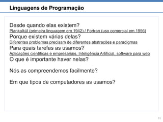 Paradigms of programming languagens
