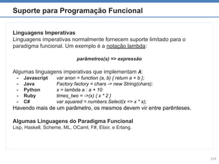 Paradigms of programming languagens