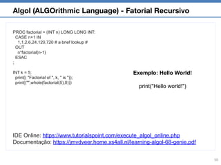 Paradigms of programming languagens