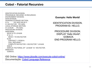 Paradigms of programming languagens