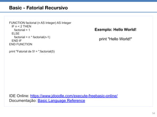 Paradigms of programming languagens