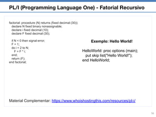 Paradigms of programming languagens