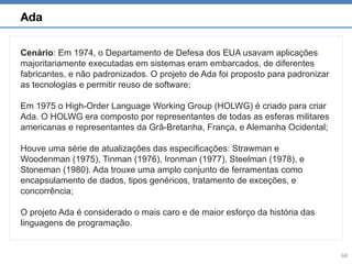 Paradigms of programming languagens