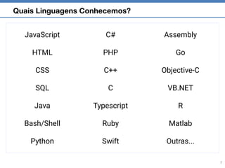 Paradigms of programming languagens