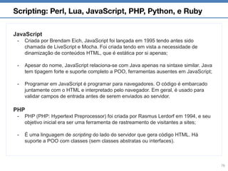 Paradigms of programming languagens