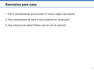 Paradigms of programming languagens