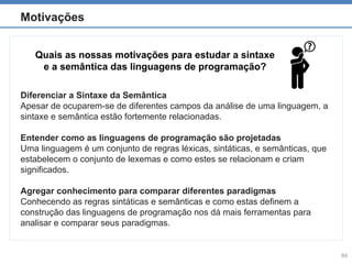 Paradigms of programming languagens
