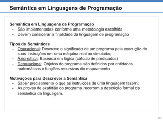Paradigms of programming languagens
