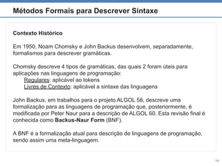 Paradigms of programming languagens