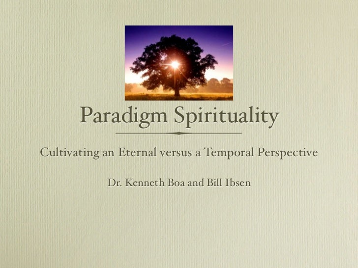 Paradigm Spirituality