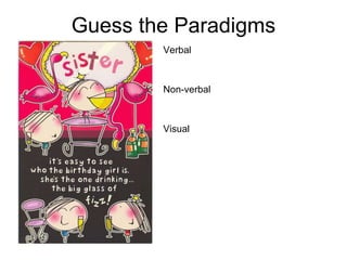 Syntagm Example Paradigm & Syntagm | PPT