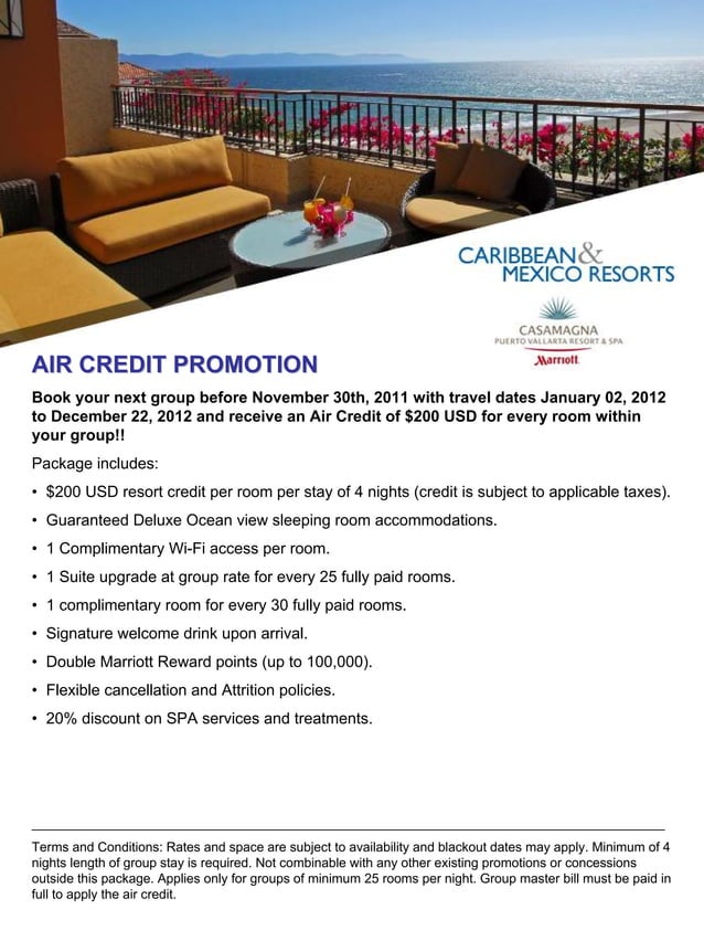Paradiseby Marriott Promotions PDF